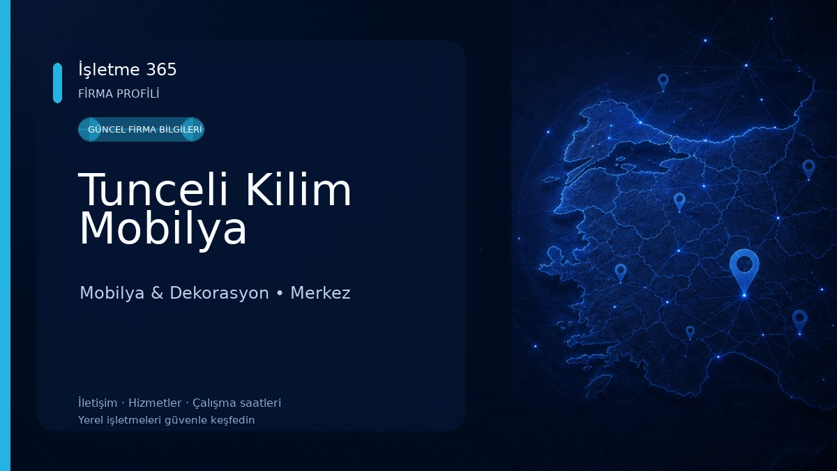 Tunceli Kilim Mobilya 