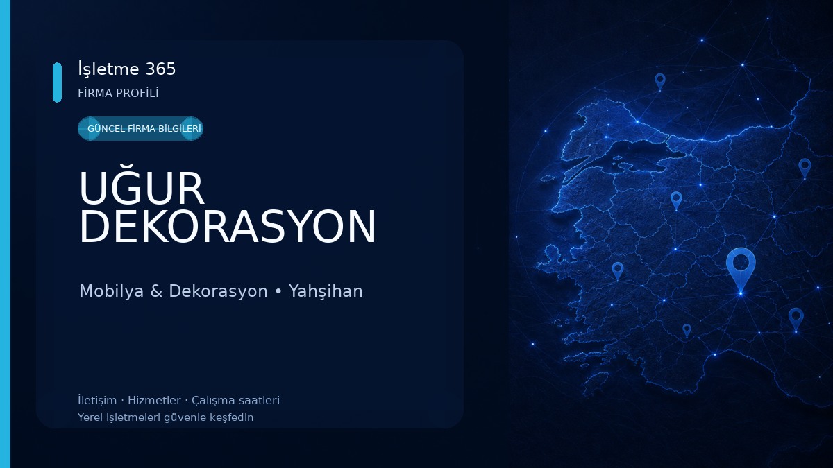 UĞUR DEKORASYON Mobilya & Dekorasyon