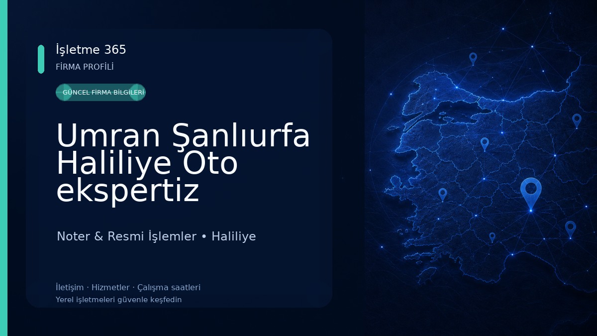 Umran Şanlıurfa Haliliye Oto ekspertiz 
