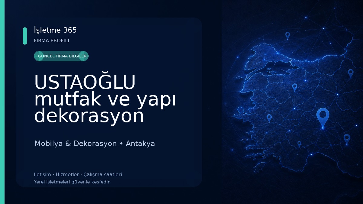 USTAOĞLU mutfak ve yapı dekorasyon Mobilya & Dekorasyon