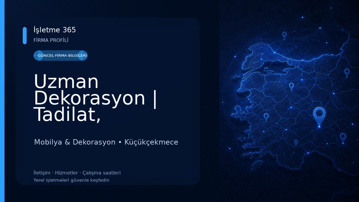 Uzman Dekorasyon | Tadilat, Dekorasyon ve Mimarlık Hizmetleri Mobilya & Dekorasyon