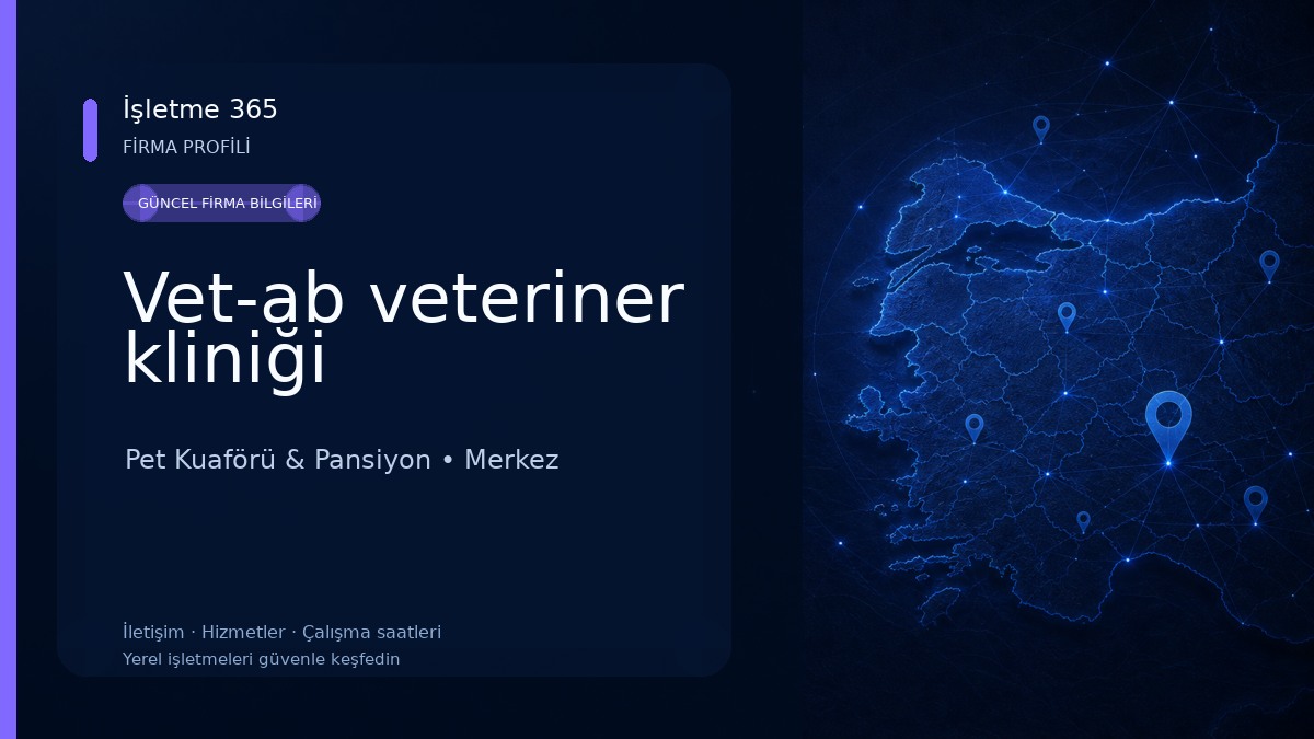Vet-ab veteriner kliniği 