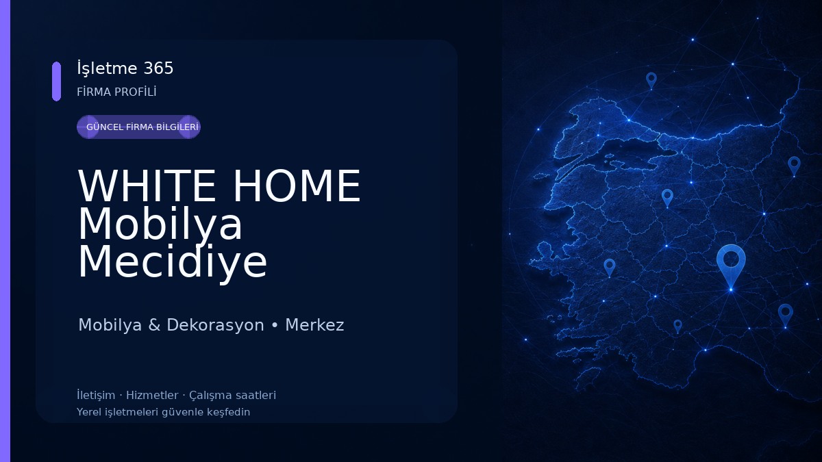 WHITE HOME Mobilya Mecidiye Mobilya & Dekorasyon
