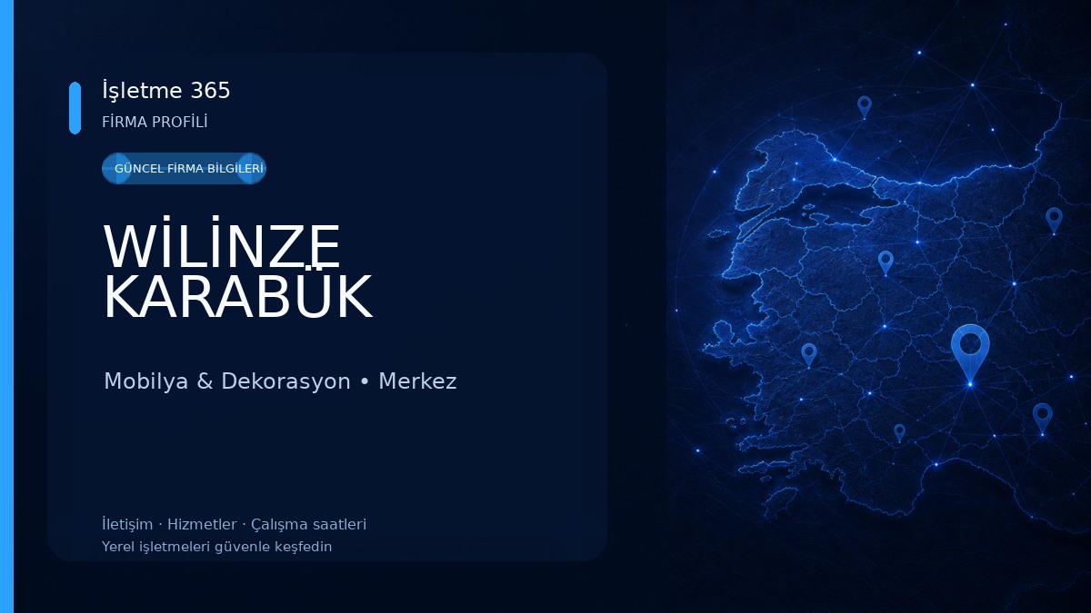 WİLİNZE KARABÜK Mobilya & Dekorasyon