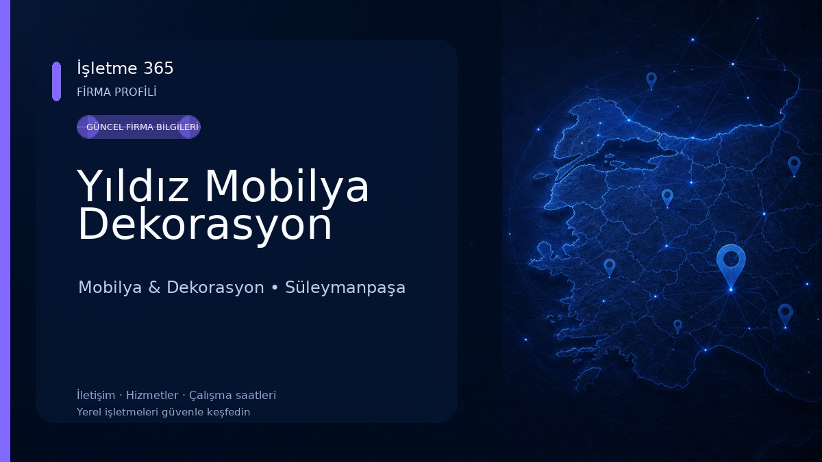 Yıldız Mobilya Dekorasyon