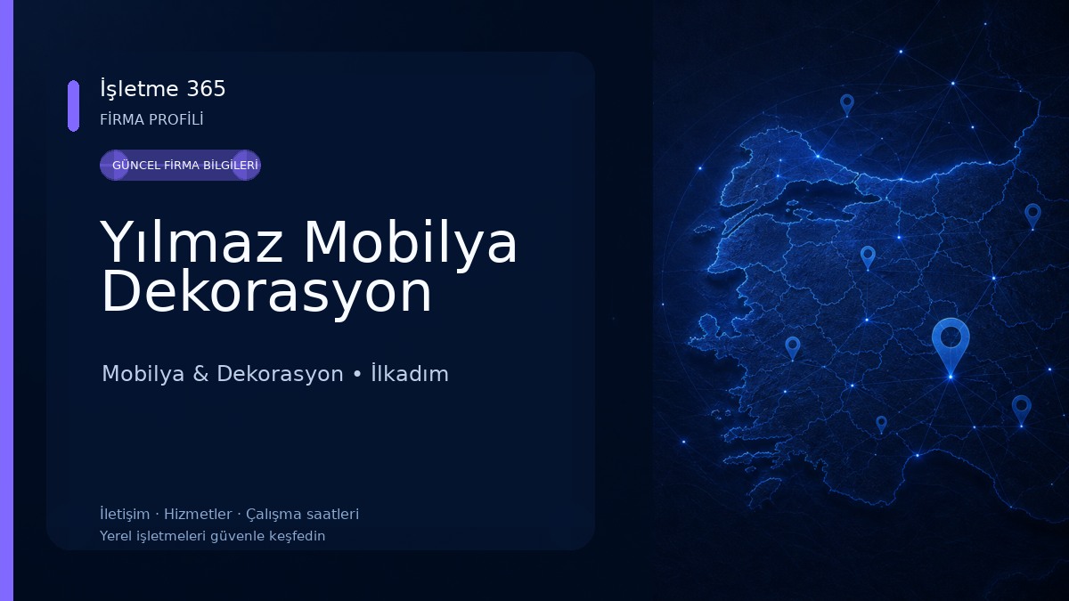 Yılmaz Mobilya Dekorasyon 