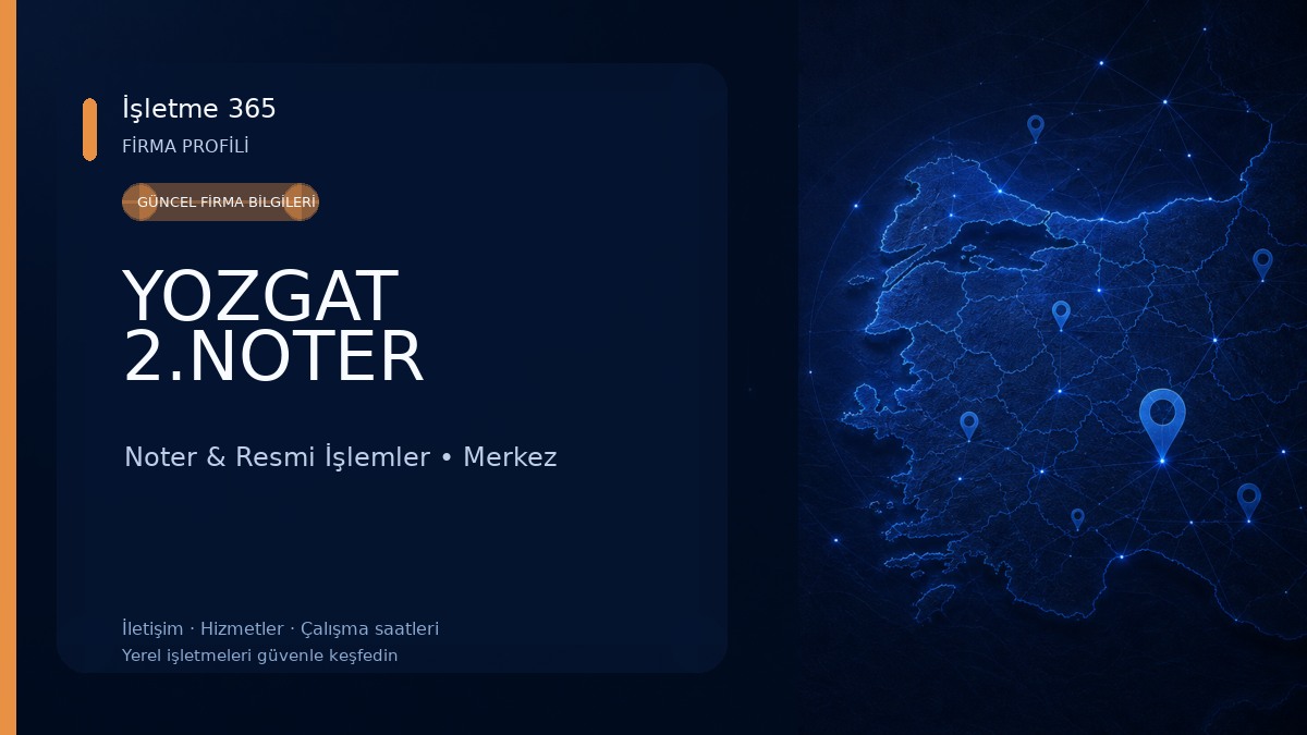 YOZGAT 2.NOTER 