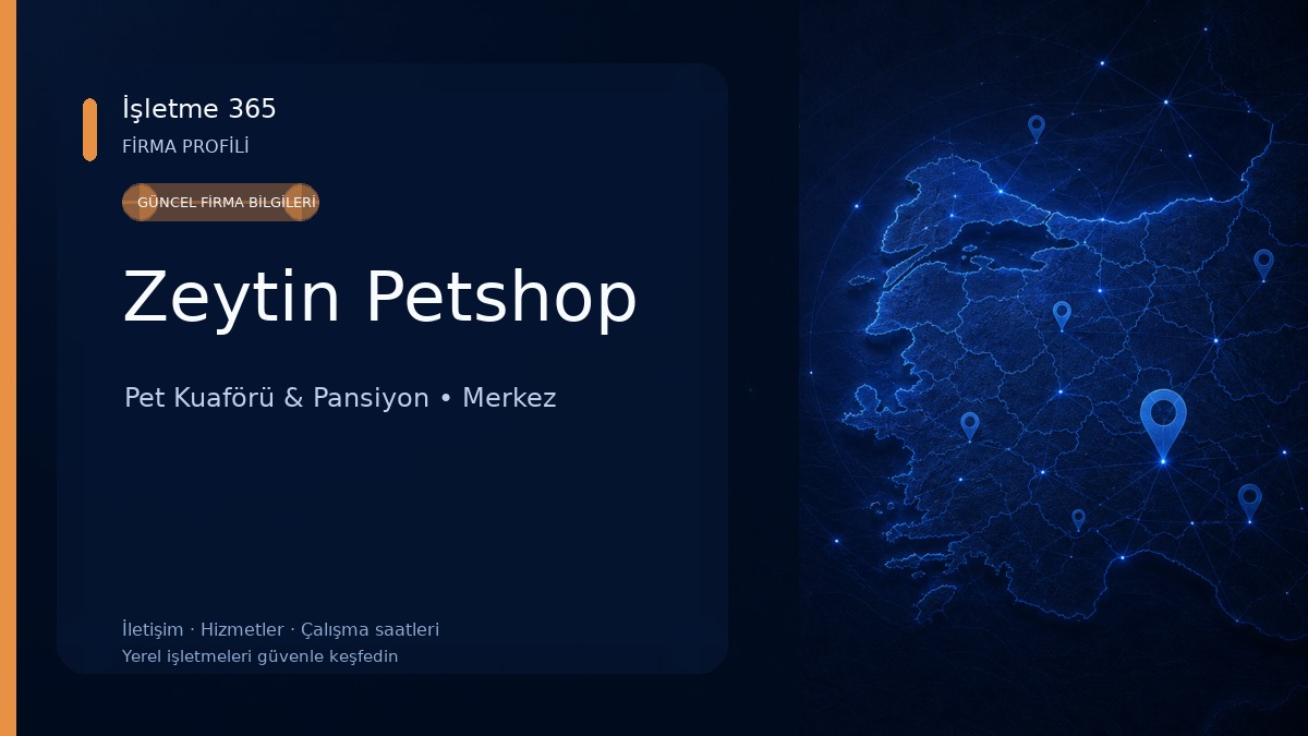 Zeytin Petshop Pet Kuaförü & Pansiyon