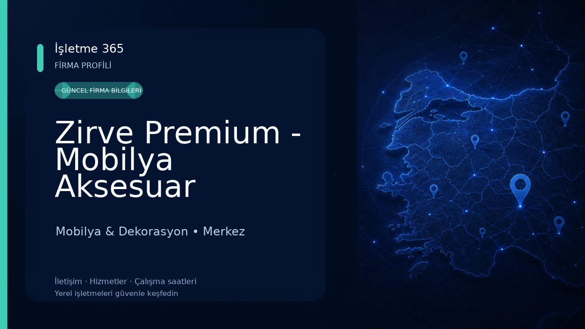 Zirve Premium - Mobilya Aksesuar Mobilya & Dekorasyon